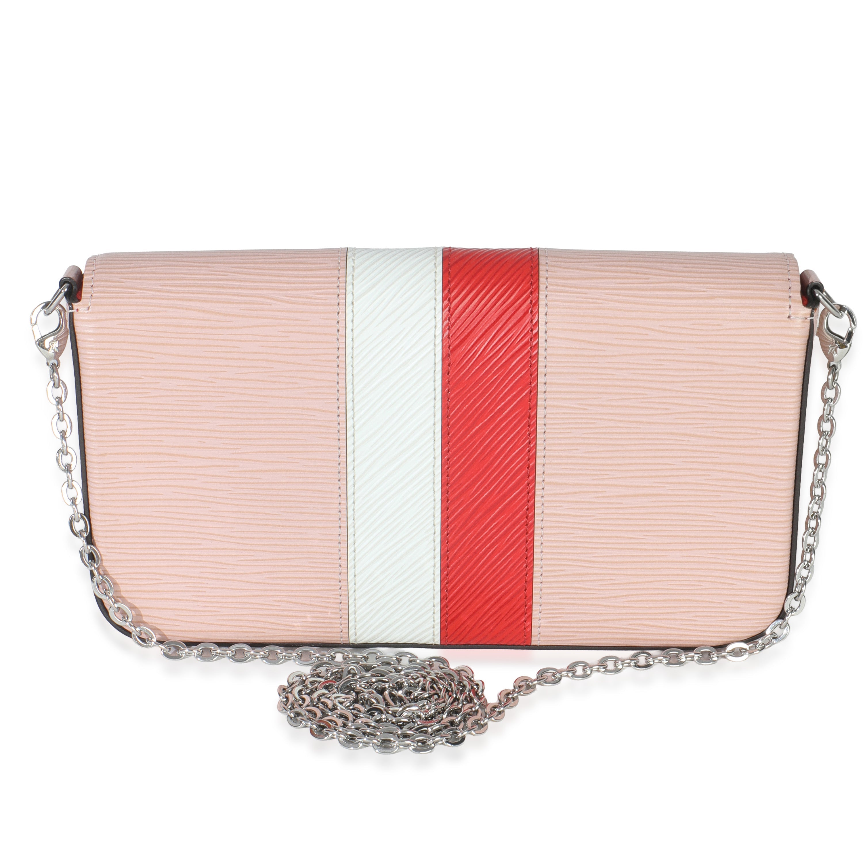 Louis Vuitton Rose Ballerine Epi Stripe Felicie Pochette