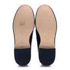 Chanel Denim CC Turnlock Loafers 36.5 Dark Blue