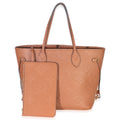 Louis Vuitton Cognac Empreinte Monogram Giant Neverfull MM
