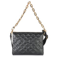 Louis Vuitton Black Monogram Puffy Coussin PM