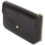 Louis Vuitton Amarante Monogram Vernis Pochette Felicie