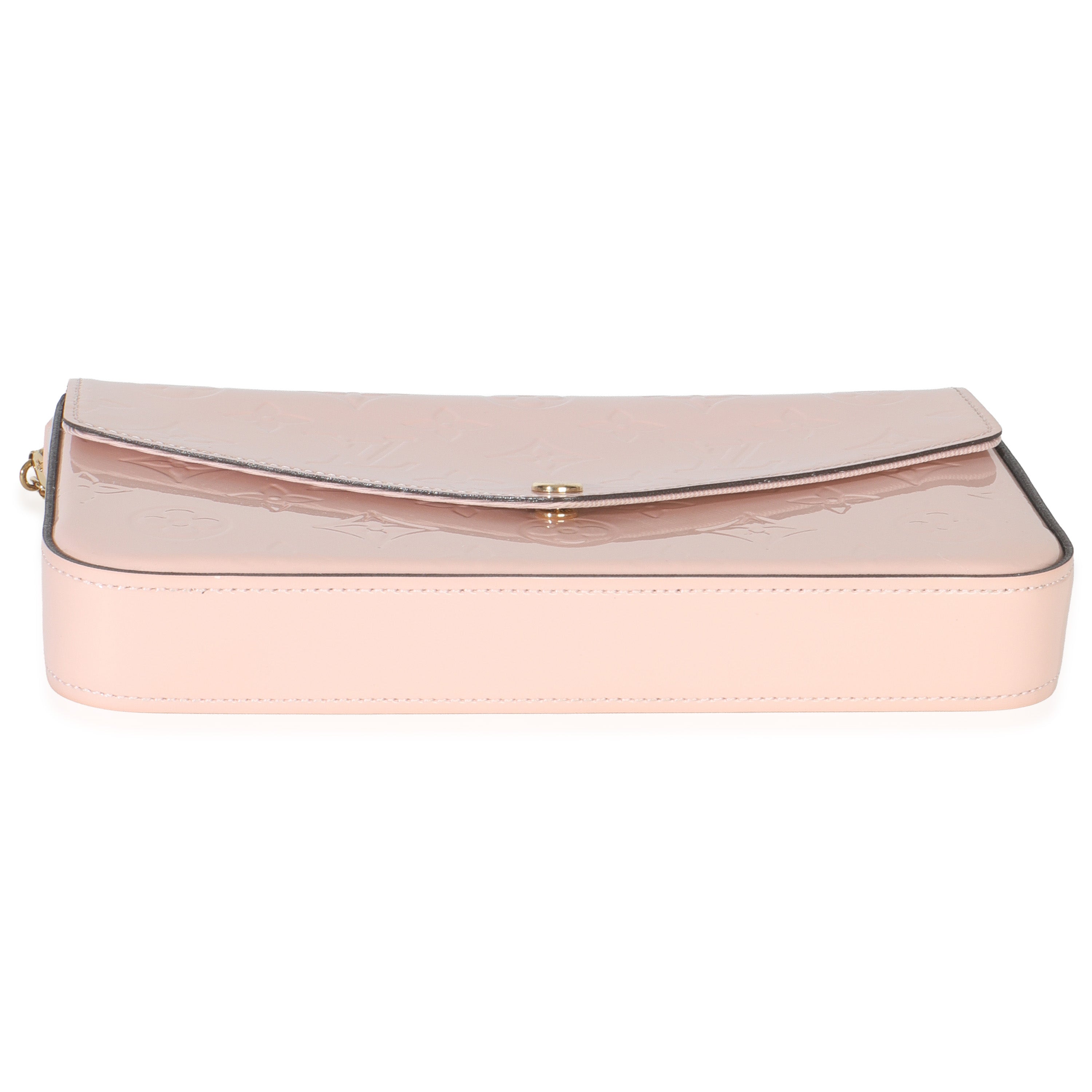Louis Vuitton Rose Ballerine Monogram Vernis Felicie Pochette