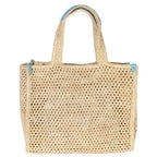 Louis Vuitton Natural Raffia Calfskin Portofino OnTheGo MM