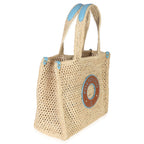 Louis Vuitton Natural Raffia Calfskin Portofino OnTheGo MM