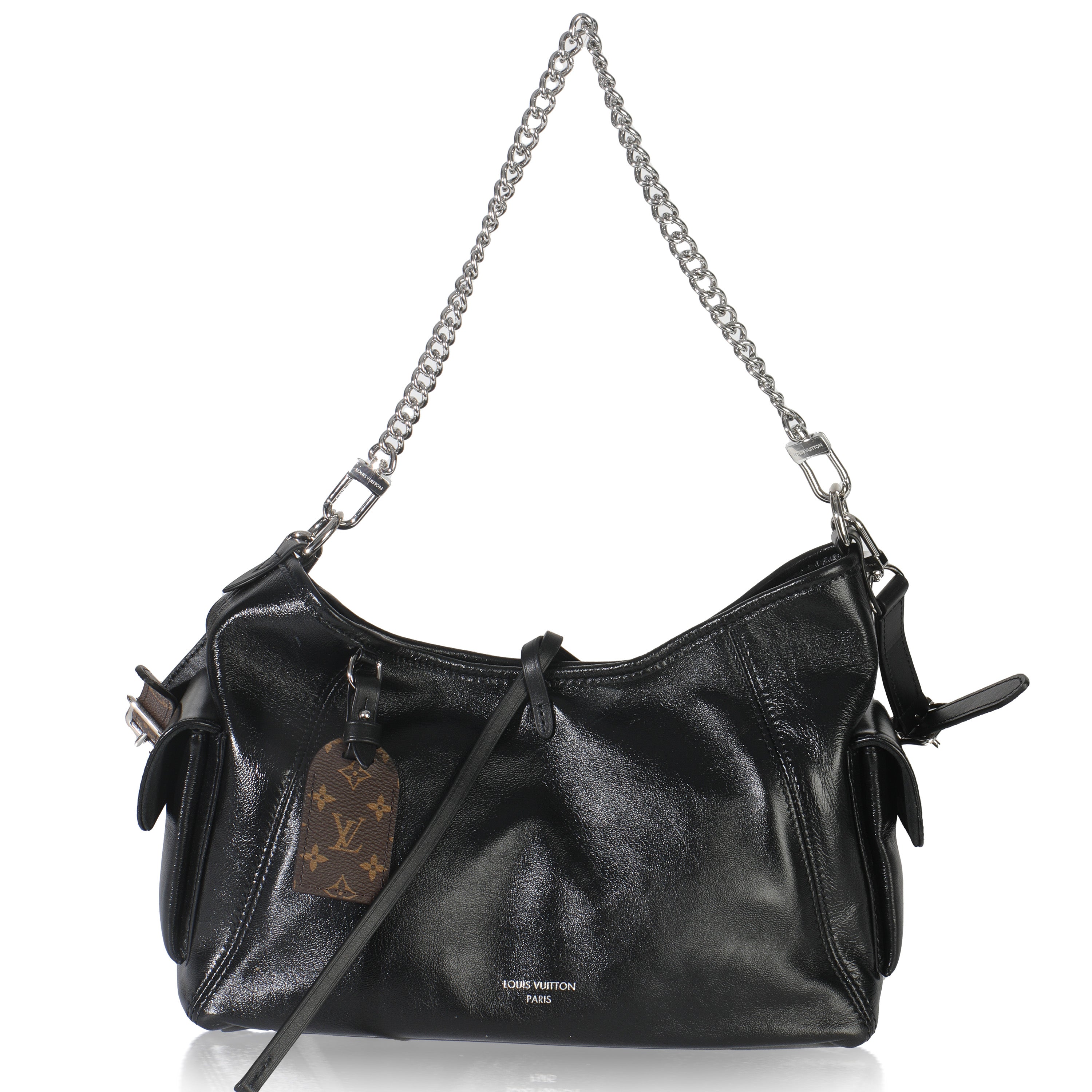 Louis Vuitton Black Lambskin Carryall Cargo Vibe PM