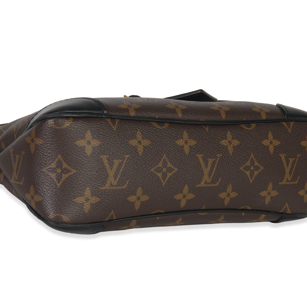 Louis Vuitton Black Monogram Canvas Odeon PM NM