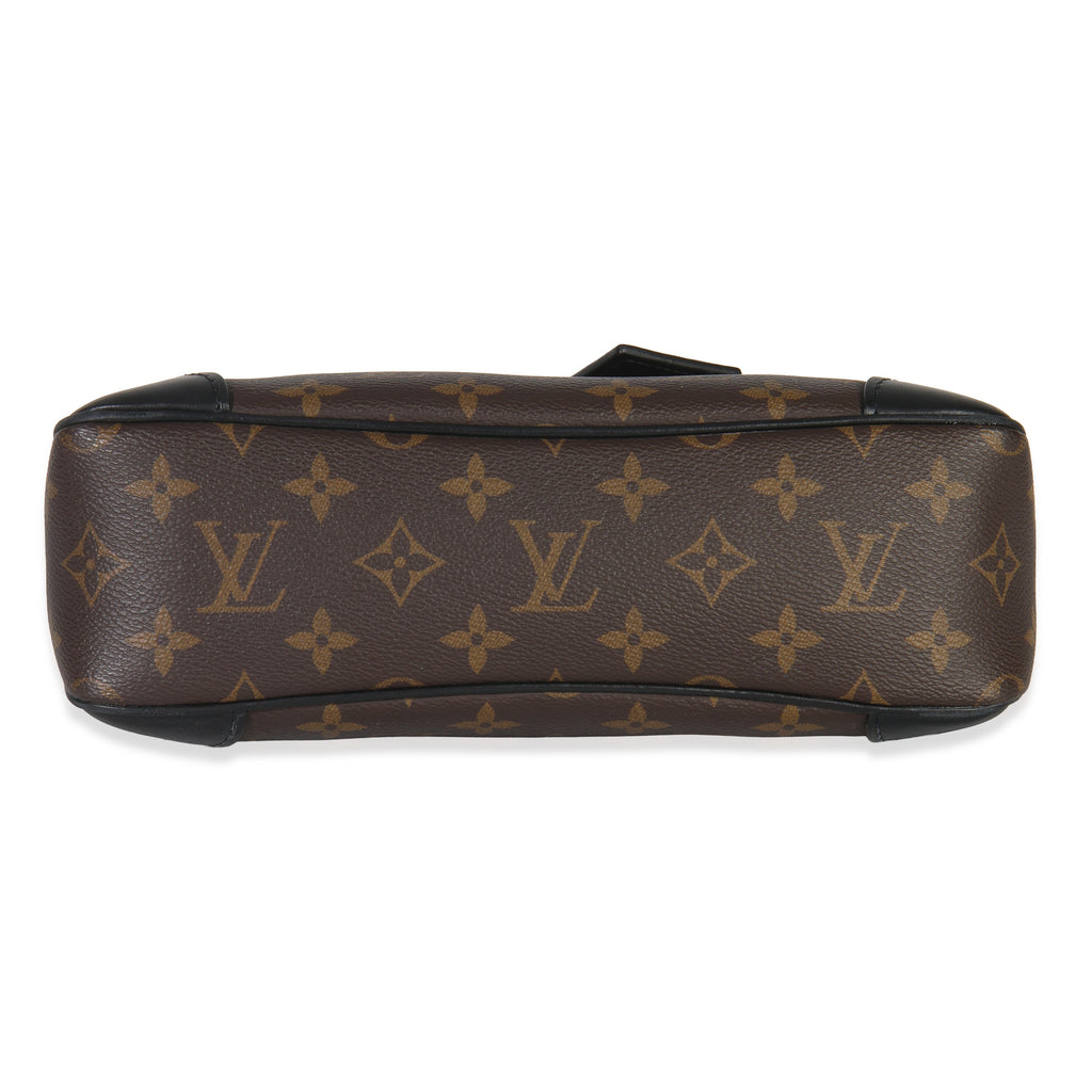 Louis Vuitton Black Monogram Canvas Odeon PM NM