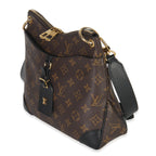 Louis Vuitton Black Monogram Canvas Odeon PM NM