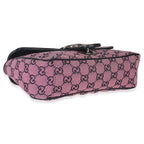 Gucci Pink GG Matelasse Diagonal Canvas Small GG Marmont Shoulder Bag