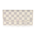 Louis Vuitton Damier Azur Canvas Emilie Wallet