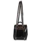 Louis Vuitton Black Patent Monogram Hot Springs Backpack