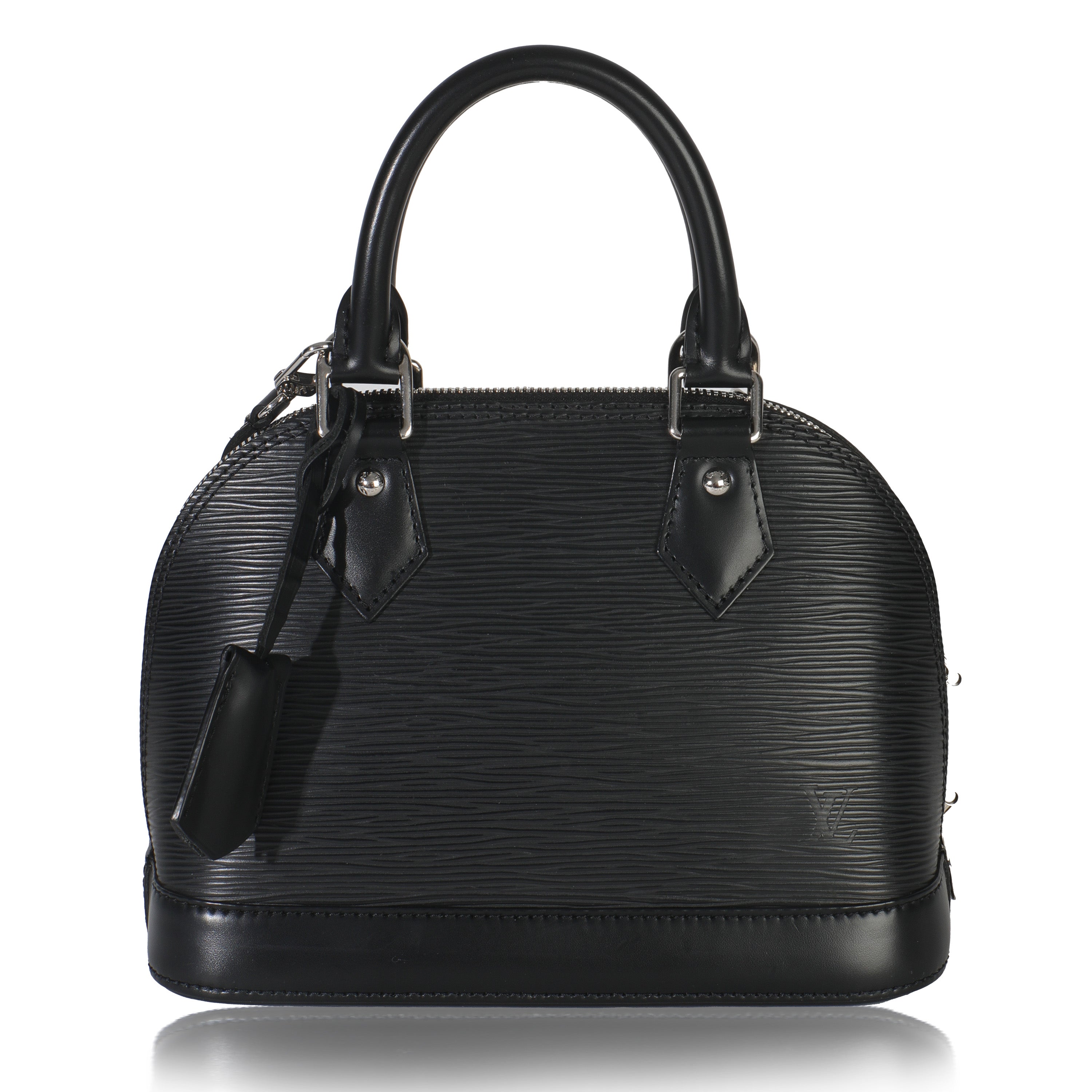 Louis Vuitton Black Epi Alma BB