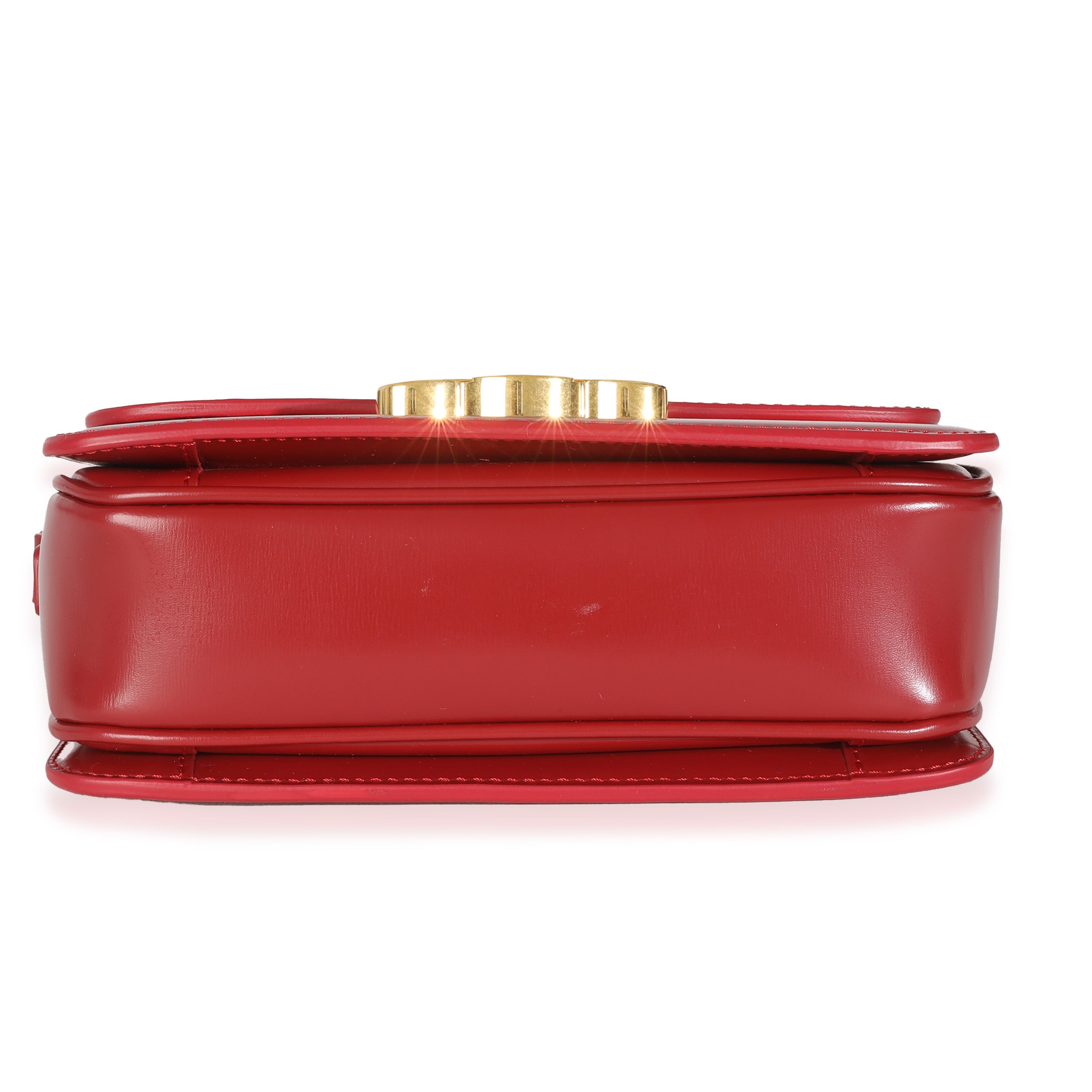 Red Shiny Calfskin Teen Triomphe