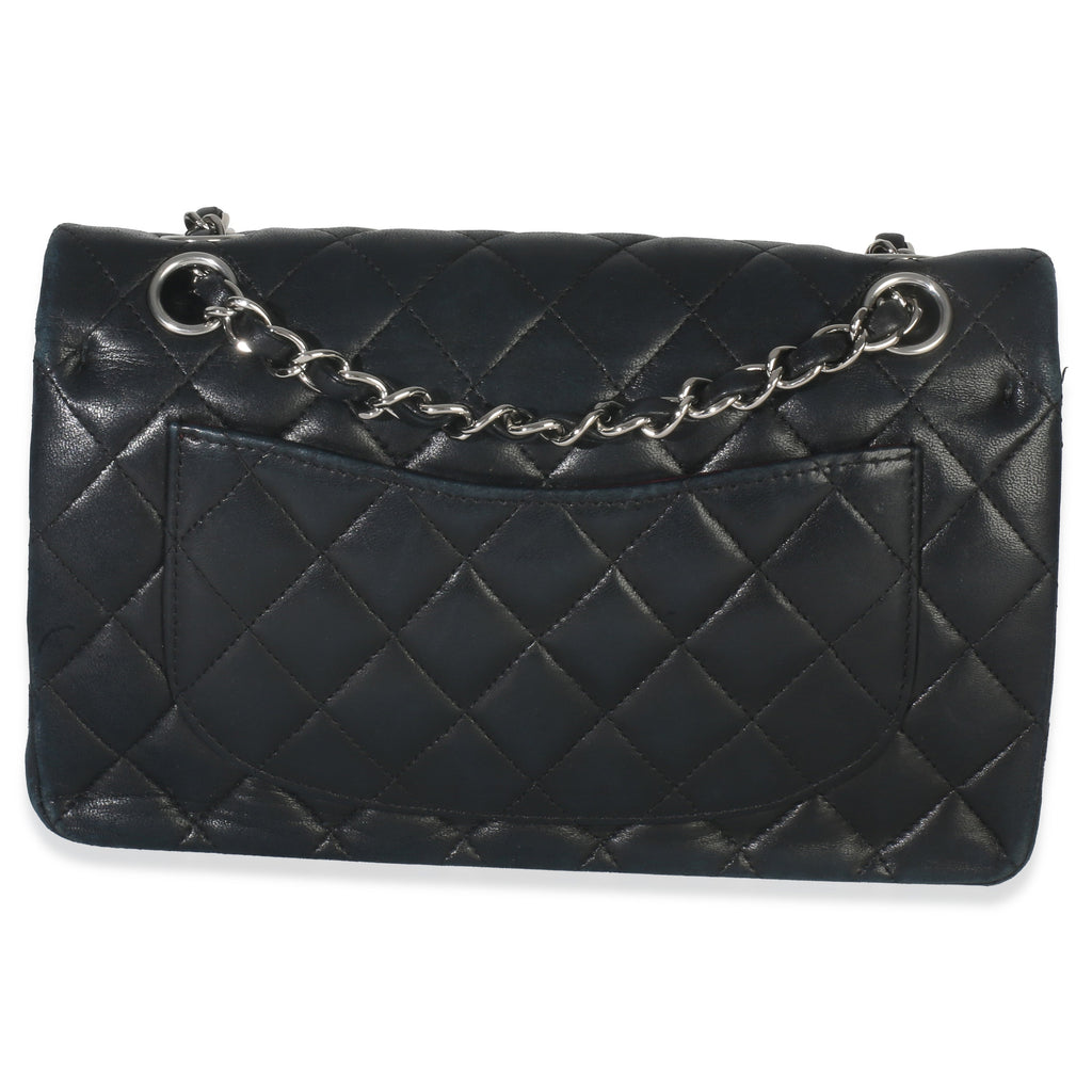 Chanel Black Quilted Lambskin Small Classic Double Flap Bag