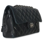 Chanel Black Quilted Lambskin Small Classic Double Flap Bag