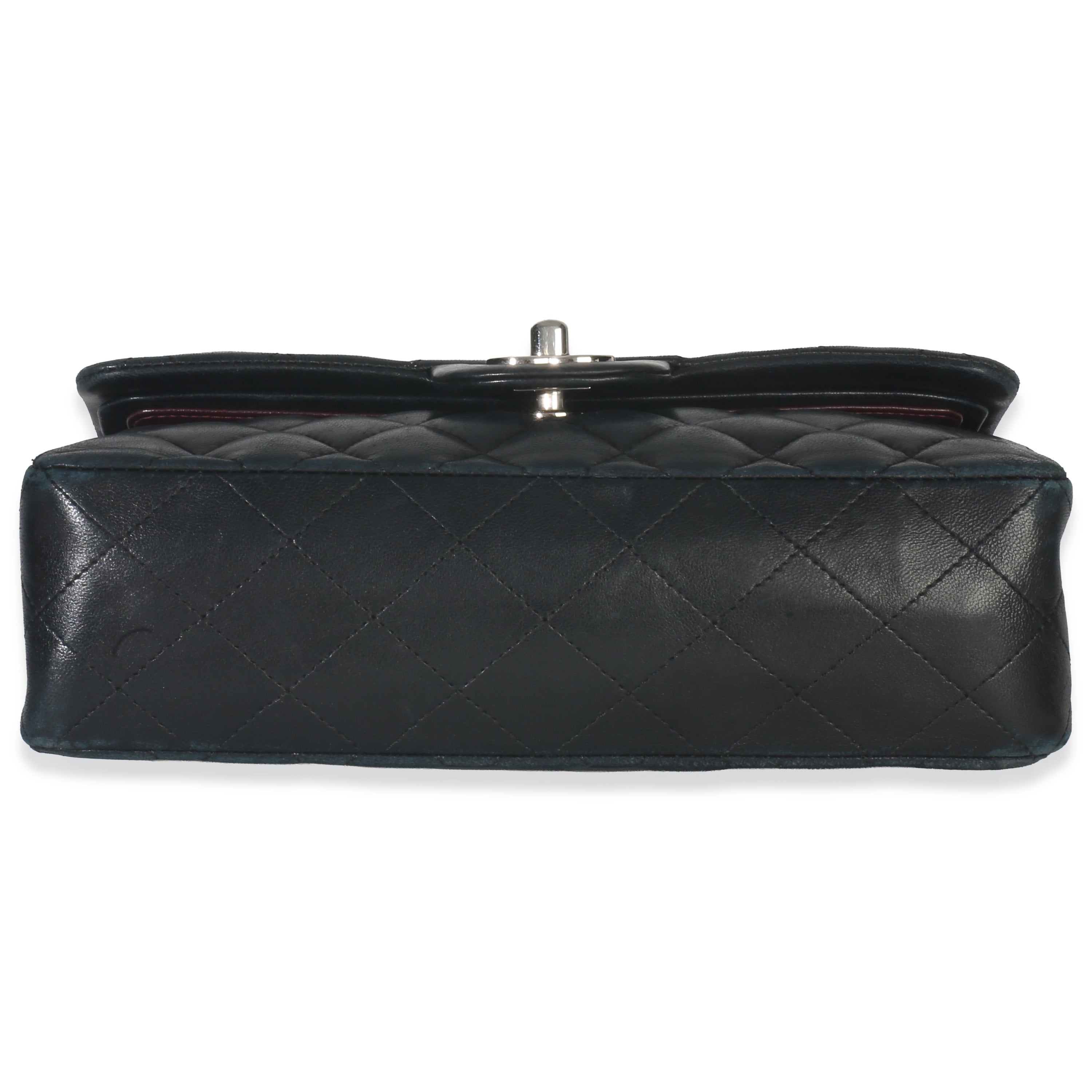 Chanel Black Quilted Lambskin Small Classic Double Flap Bag