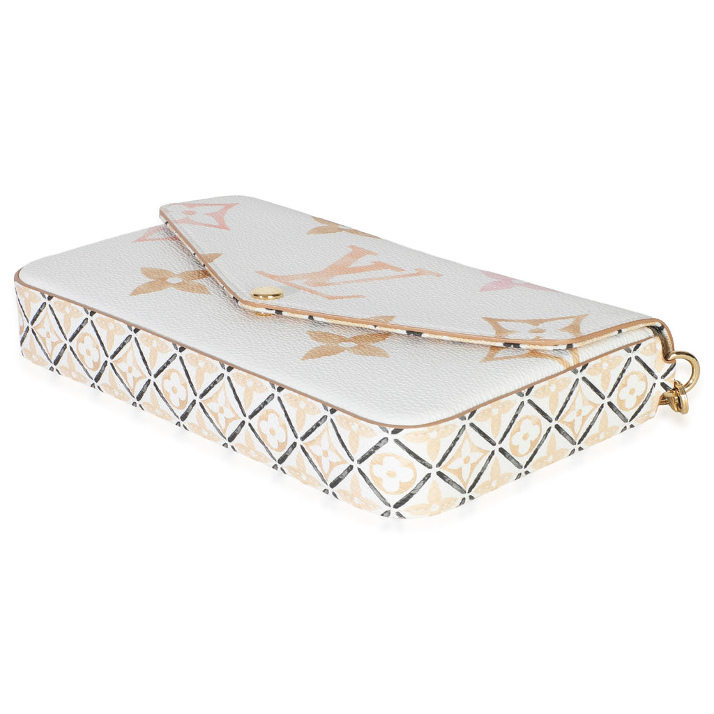 Louis Vuitton Beige Monogram Giant By The Pool 2.0 Felicie Pochette