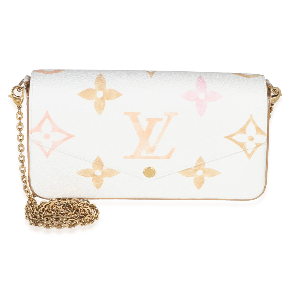 Louis Vuitton Beige Monogram Giant By The Pool 2.0 Felicie Pochette