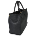 Louis Vuitton Black Giant Monogram Empreinte Onthego MM