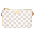 Louis Vuitton Damier Azur Canvas Double Zip Pochette