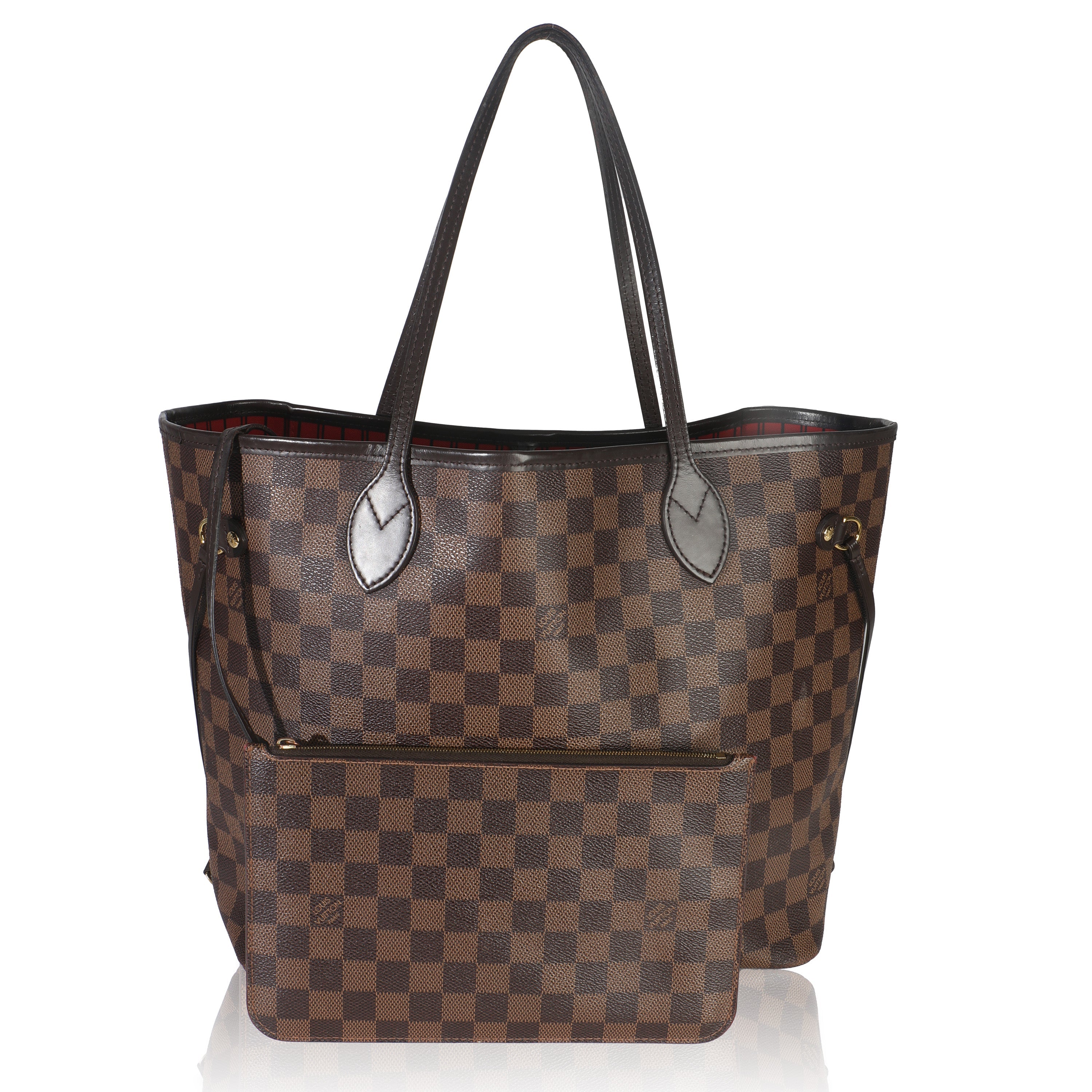Louis Vuitton Cherry Damier Ebene Canvas Neverfull MM