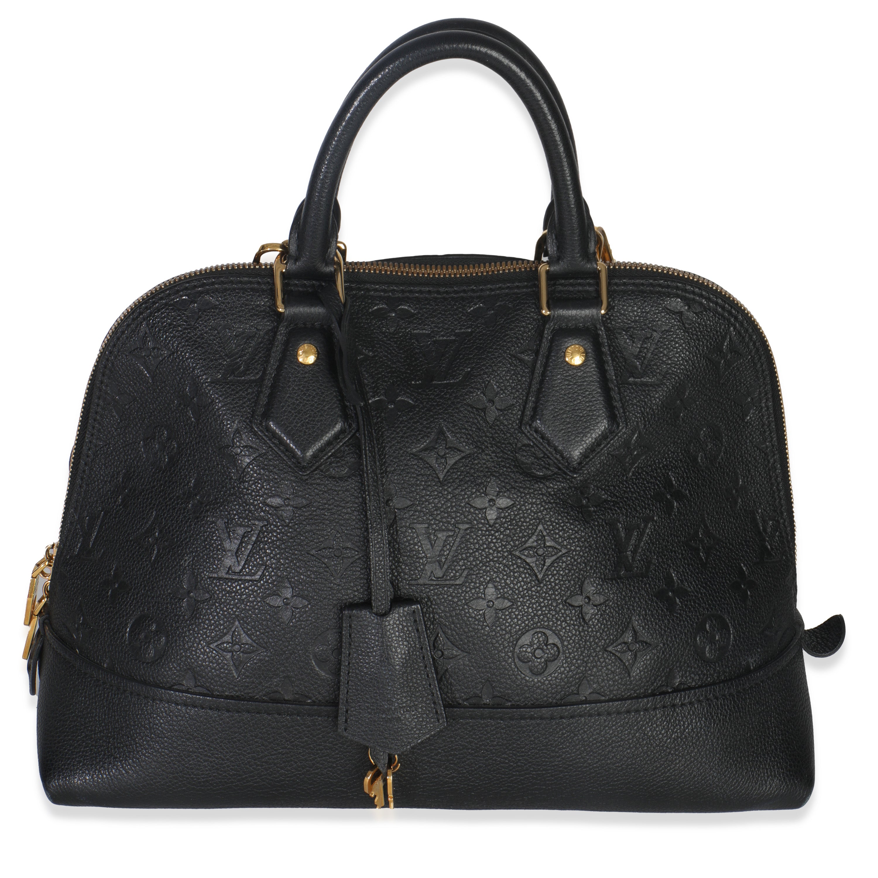 Louis Vuitton Black Monogram Empreinte Neo Alma PM