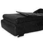 Louis Vuitton Black Waxy Calfskin Aerogram Pilot Slingbag
