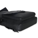 Louis Vuitton Black Waxy Calfskin Aerogram Pilot Slingbag
