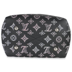 Louis Vuitton Black Pink Monogram Mahina Flight Mode Bella