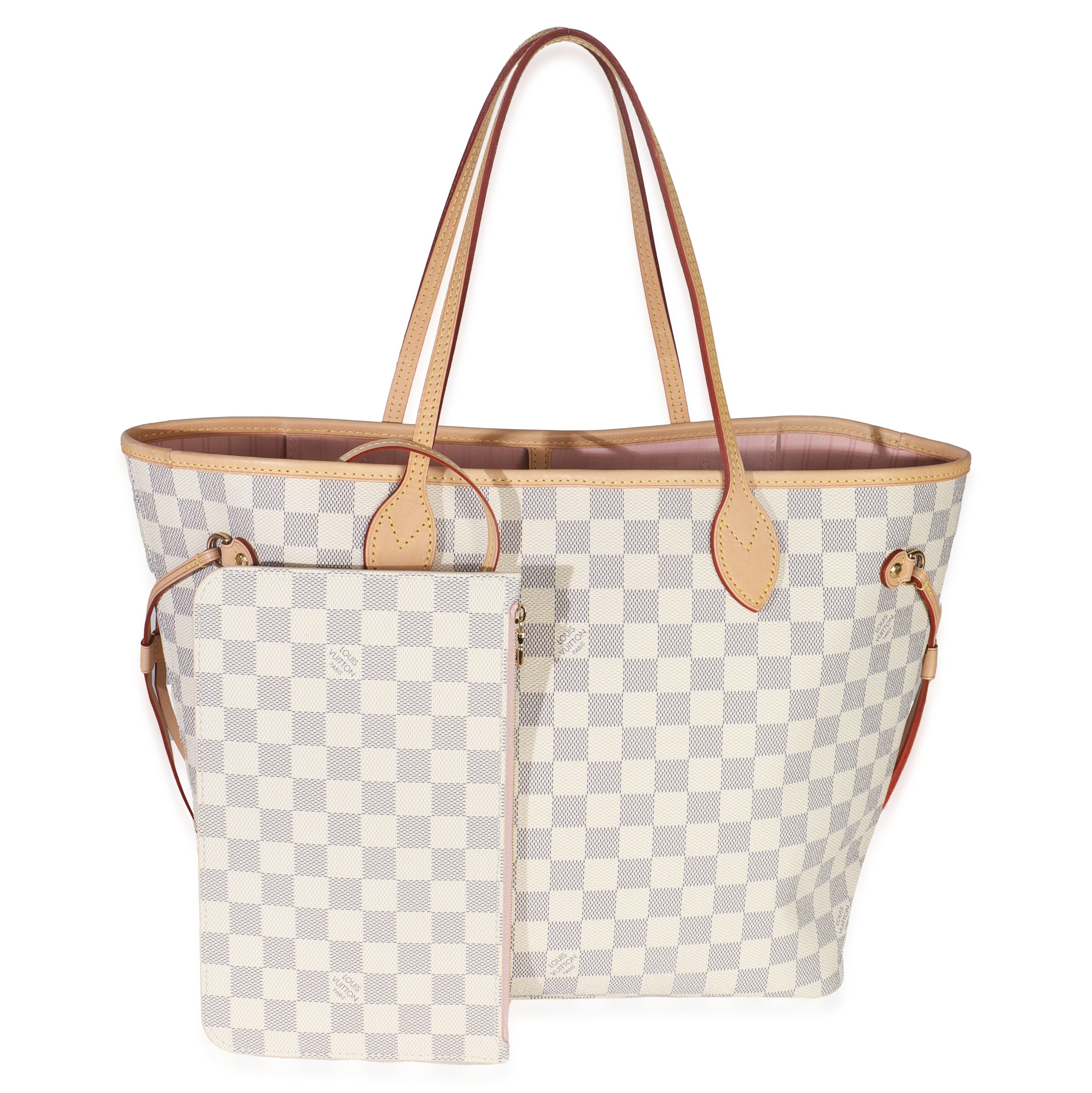 Louis Vuitton Ballerine Damier Azur Canvas Neverfull MM