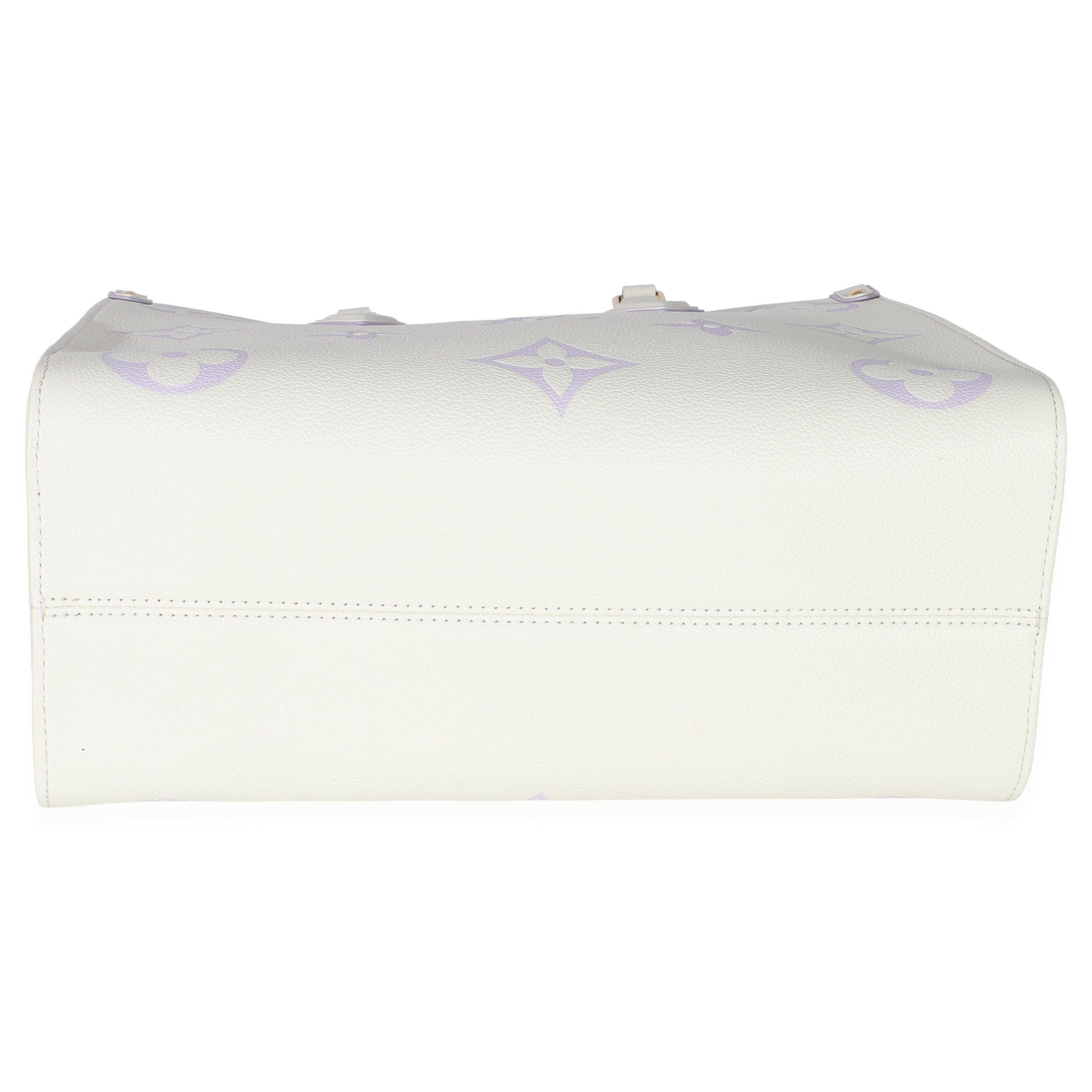 Louis Vuitton Latte Bubble Tea Empreinte Monogram Giant Onthego MM