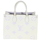 Louis Vuitton Latte Bubble Tea Empreinte Monogram Giant Onthego MM