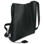 Saint Laurent Black Leather Bold Hobo