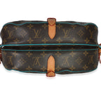 Louis Vuitton Teal Monogram Canvas Flore Perforated Saumur