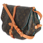 Louis Vuitton Teal Monogram Canvas Flore Perforated Saumur