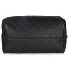 Louis Vuitton Black Monogram Empreinte Speedy Soft 30