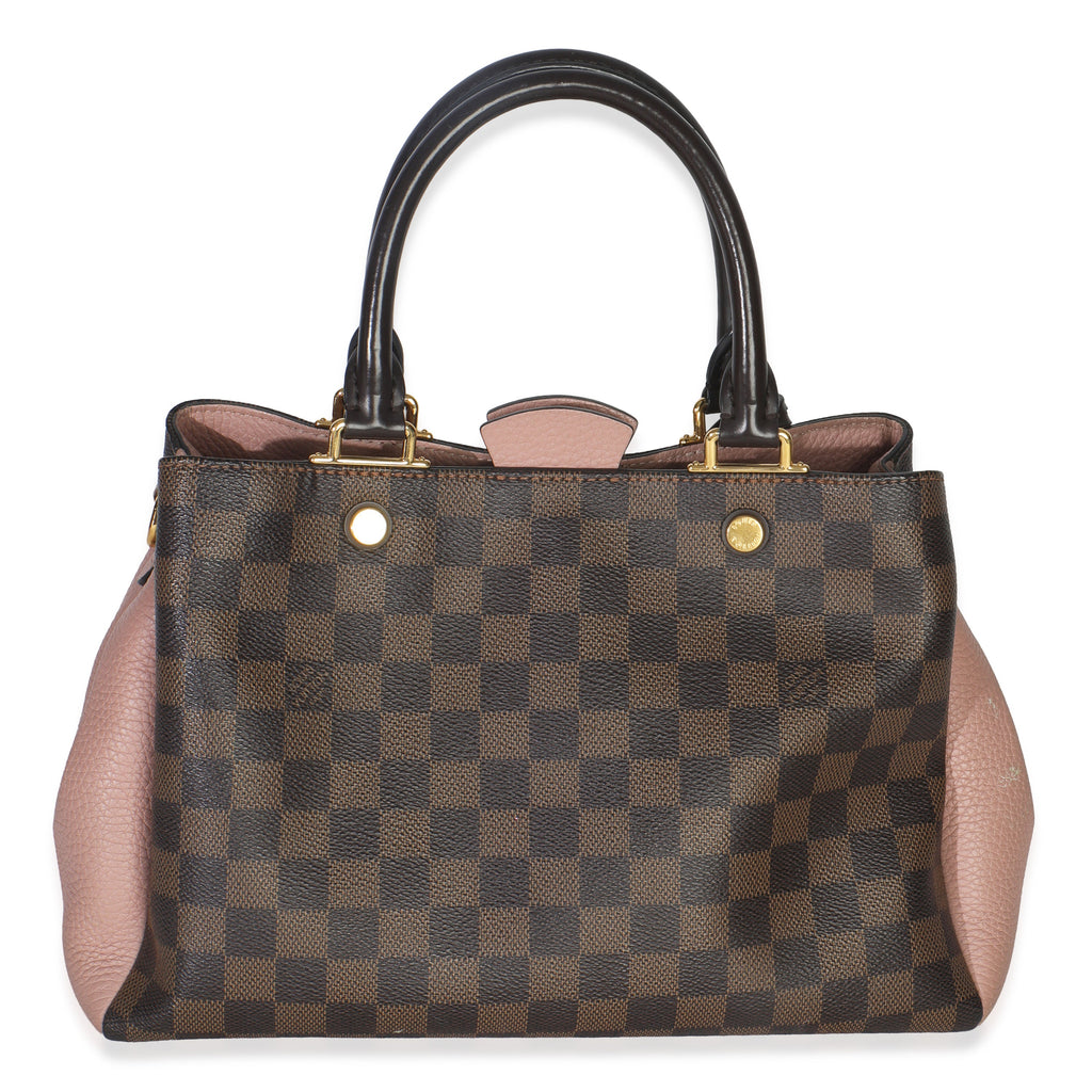 Louis Vuitton Magnolia Taurillon Damier Ebene Canvas Brittany