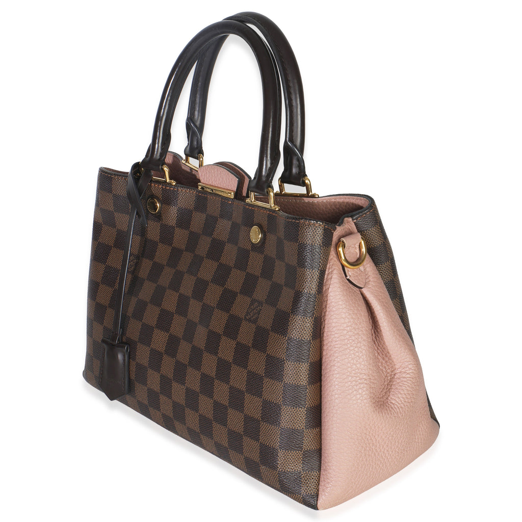 Louis Vuitton Magnolia Taurillon Damier Ebene Canvas Brittany
