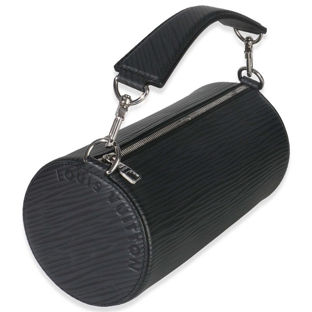Louis Vuitton Black Epi Soft Polochon PM