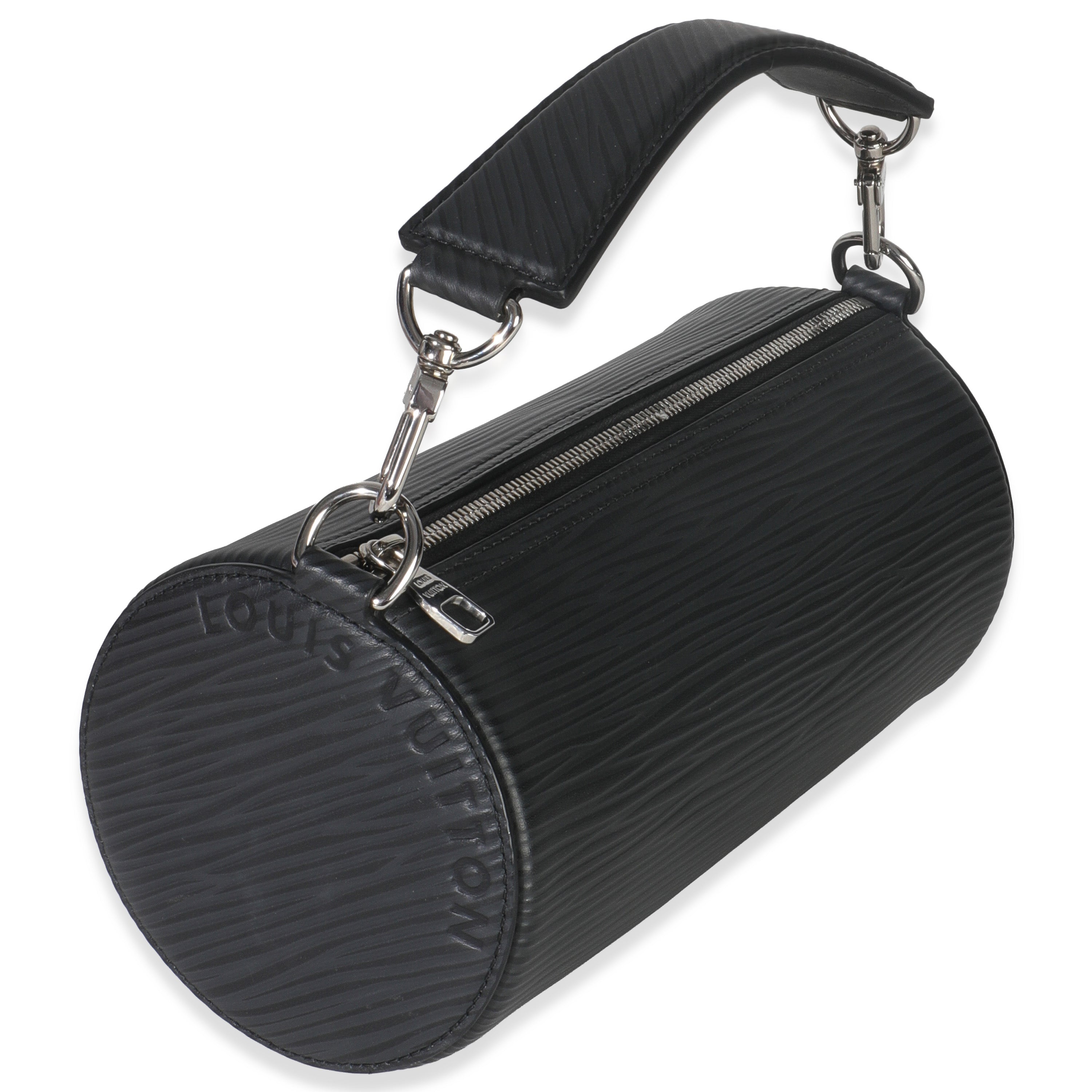 Louis Vuitton Black Epi Soft Polochon PM