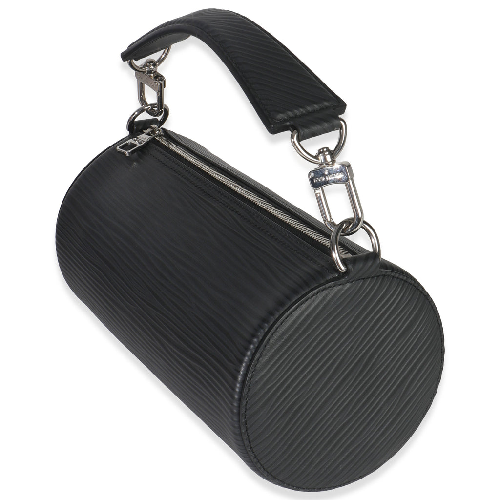 Louis Vuitton Black Epi Soft Polochon PM