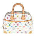 Louis Vuitton White Monogram Multicolor Canvas Trouville