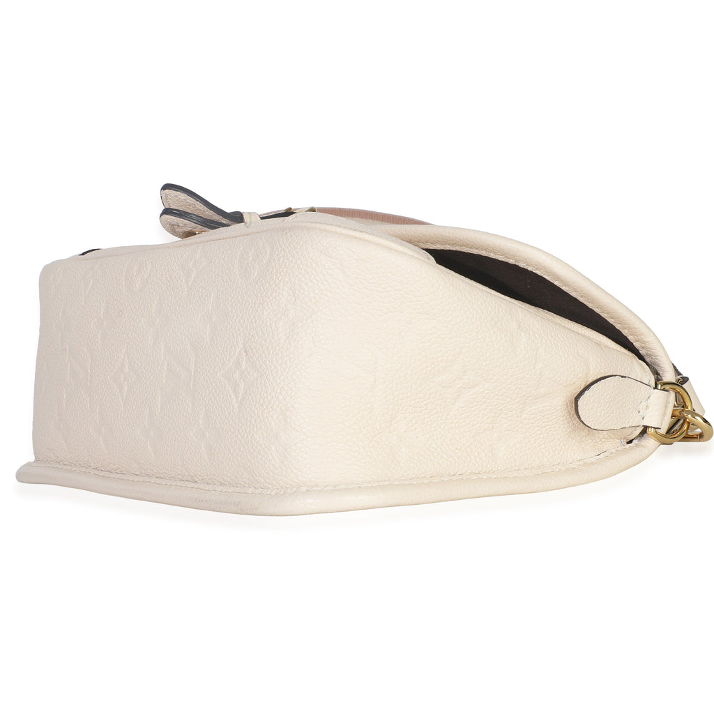Louis Vuitton Cream Giant Monogram Empreinte Diane Bag