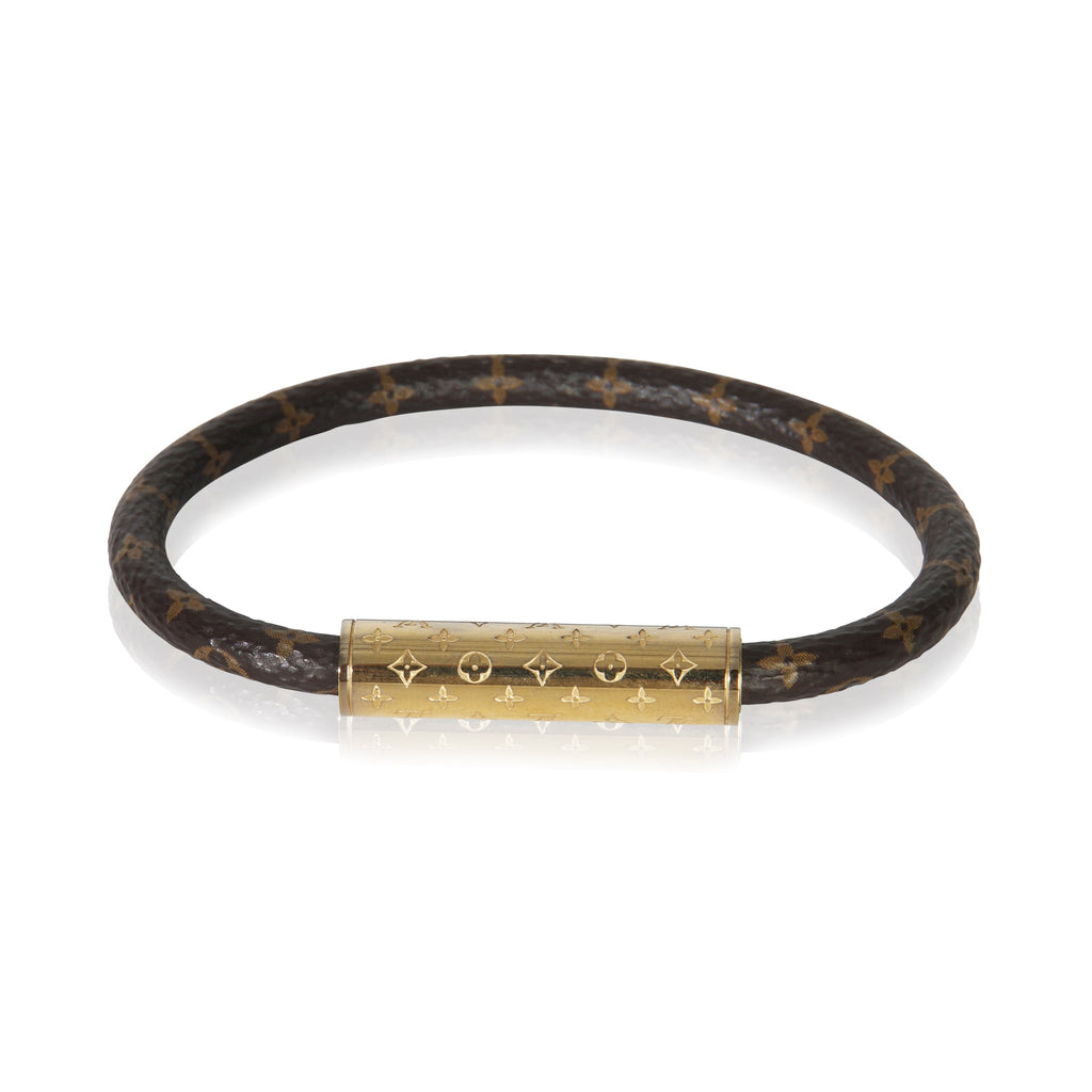 Louis Vuitton Gold-Plated Confidential Bracelet