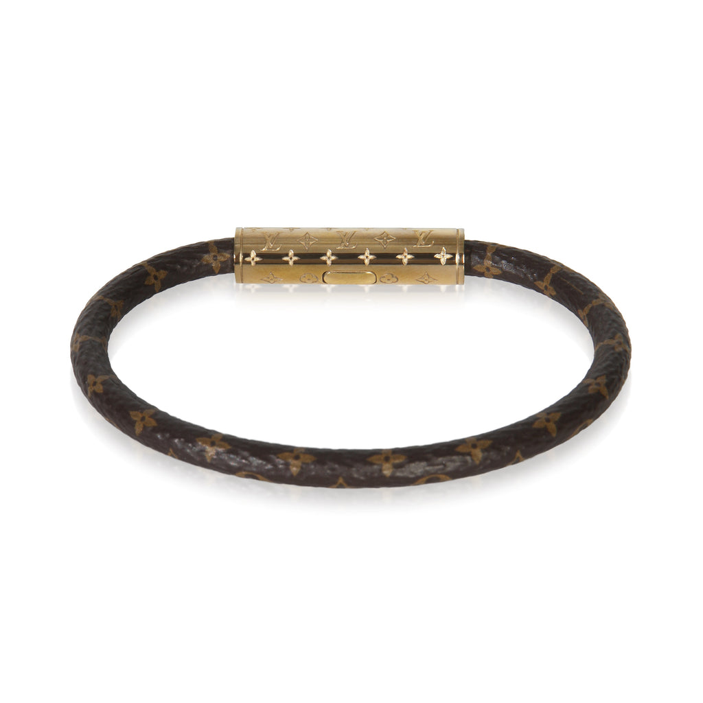 Louis Vuitton Gold-Plated Confidential Bracelet