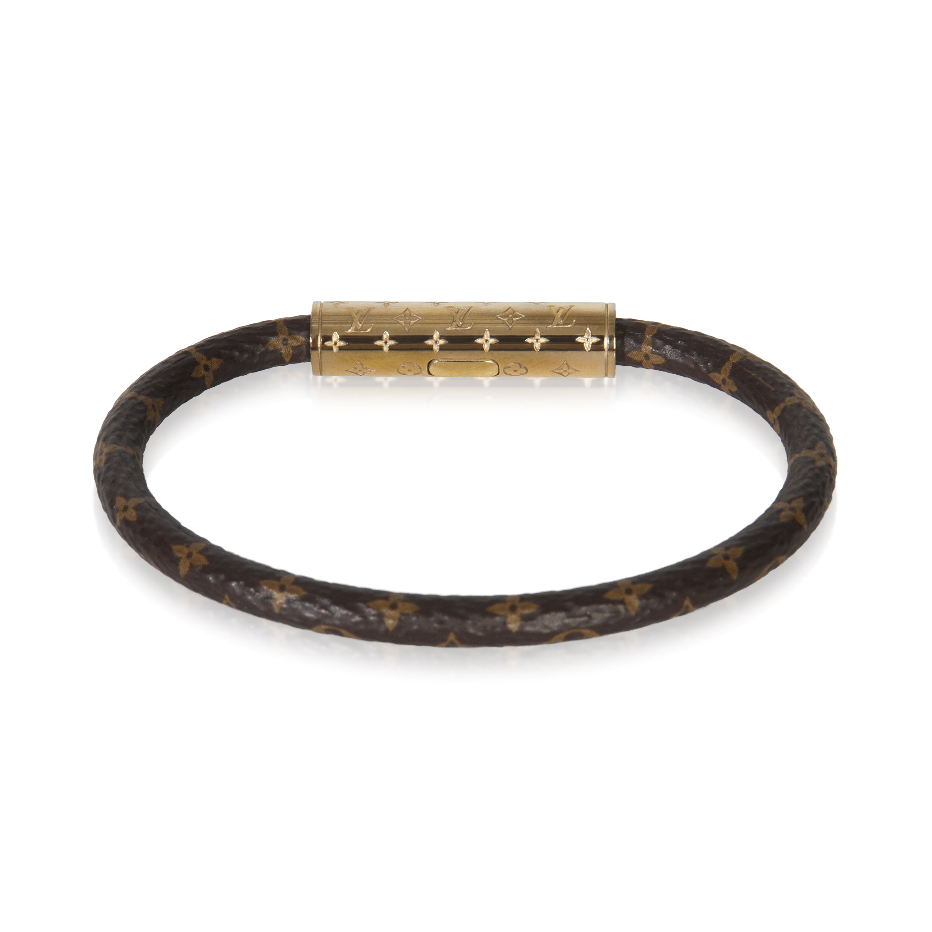 Louis Vuitton Gold-Plated Confidential Bracelet