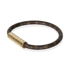 Louis Vuitton Gold-Plated Confidential Bracelet