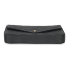 Louis Vuitton Black Monogram Empreinte Felicie Pochette