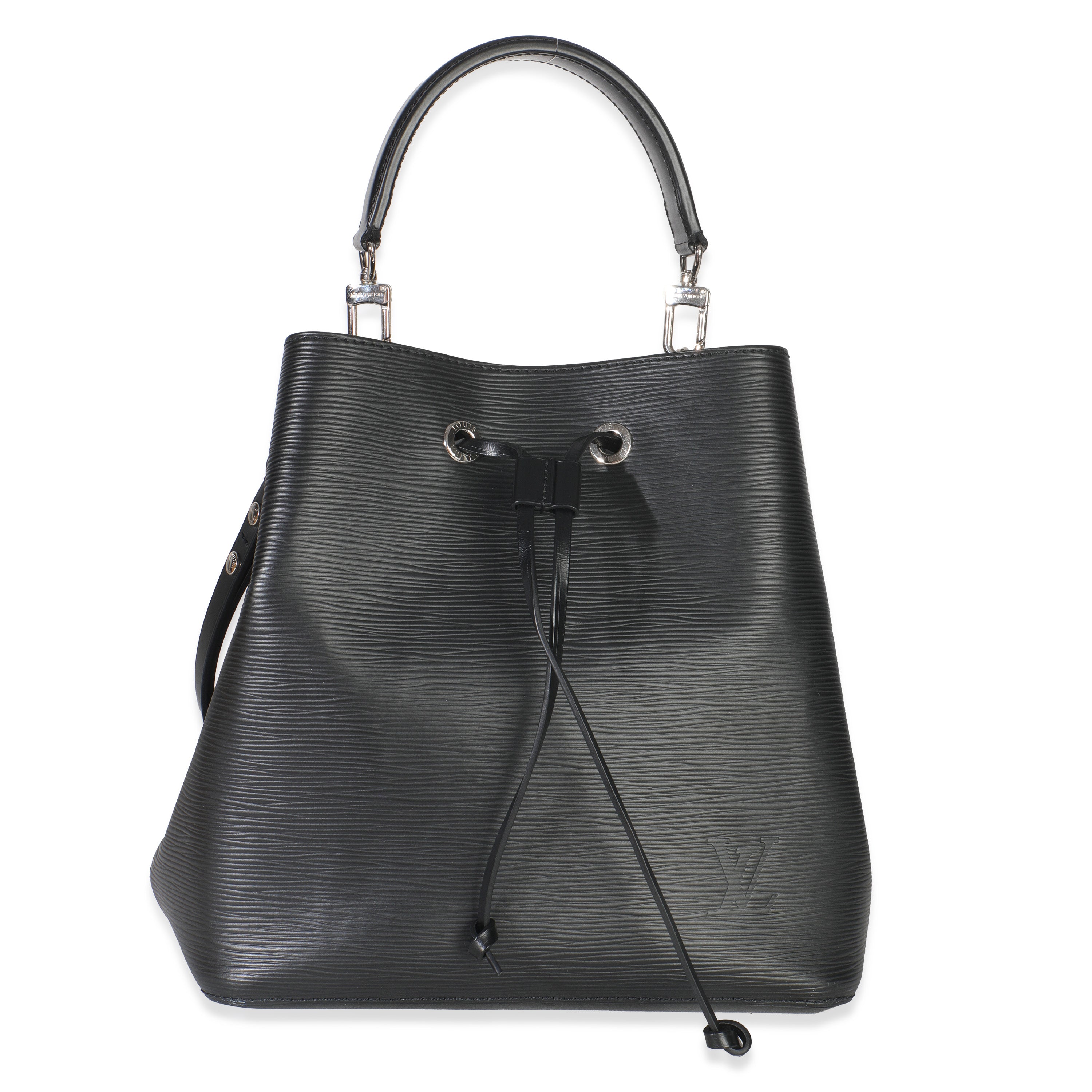Louis Vuitton Black Epi NeoNoe MM