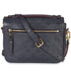 Louis Vuitton Marine Rouge Monogram Empreinte Pochette Metis